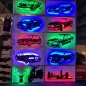 Mobile Preview: VW Bus T1- ca 100cm breit mit LED Farbwechsel-Beleuchtung