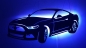 Preview: Ford Mustang - ca 100cm breit mit LED Farbwechsel-Beleuchtung