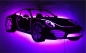 Mobile Preview: Porsche 911 - ca 100cm breit mit LED Farbwechsel-Beleuchtung