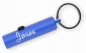 Preview: Mini LED Taschenlampe blau mit Ihrer Wunschgravur
