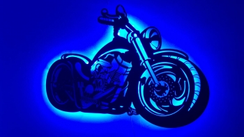 Dreambike - ca 80cm breit mit LED Farbwechsel-Beleuchtung